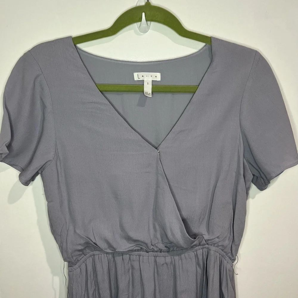Leith Lavender Hi-low Maxi Dress small - Picture 2 of 5